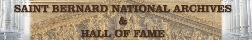Saint Bernard Archive – Your Guide To The Hall Of Fame
